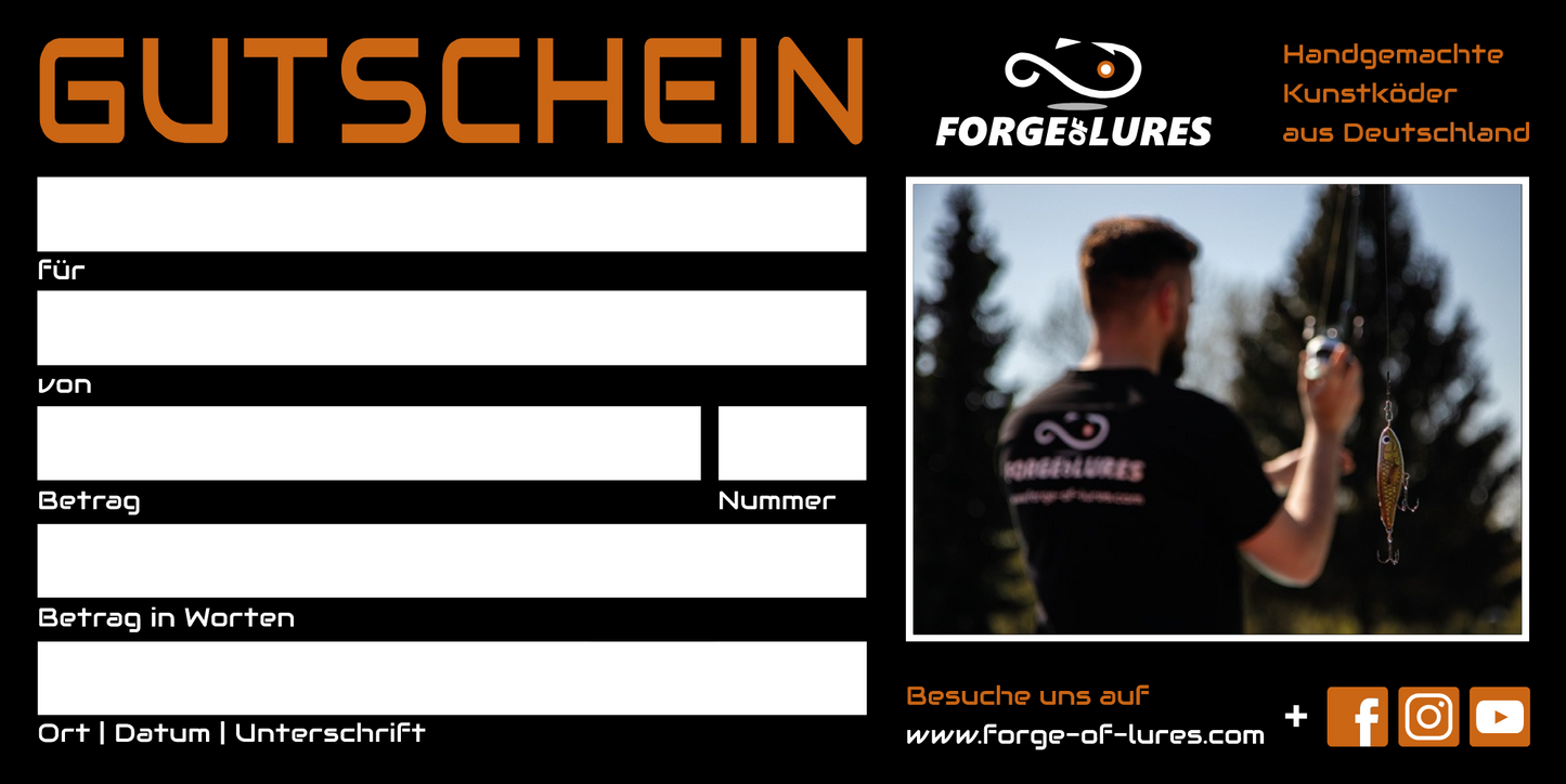 Geschenkgutschein von Forge of Lures